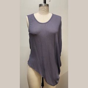Helmut Lang Silk Top – Lavender Size S